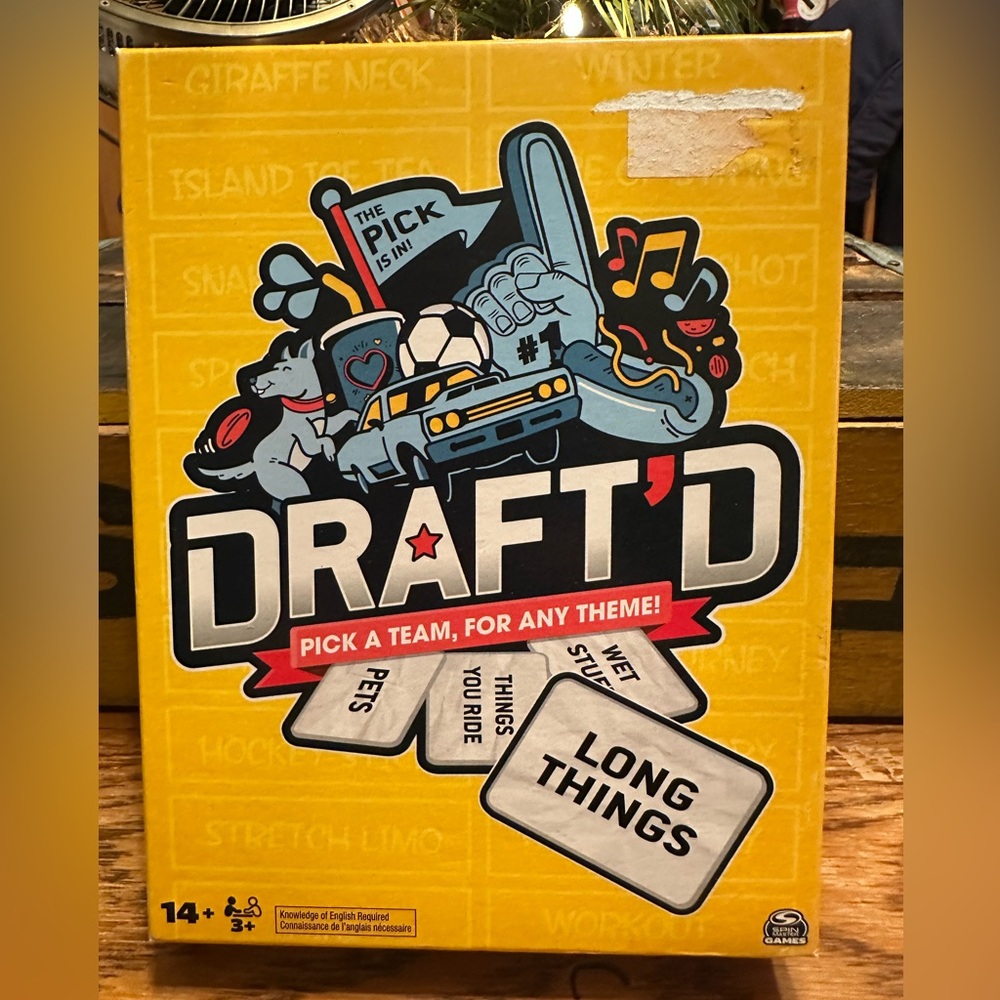 DRAFT'D PICK A TEAM FOR ANY THEME CARD GAME - NEW SEALED!